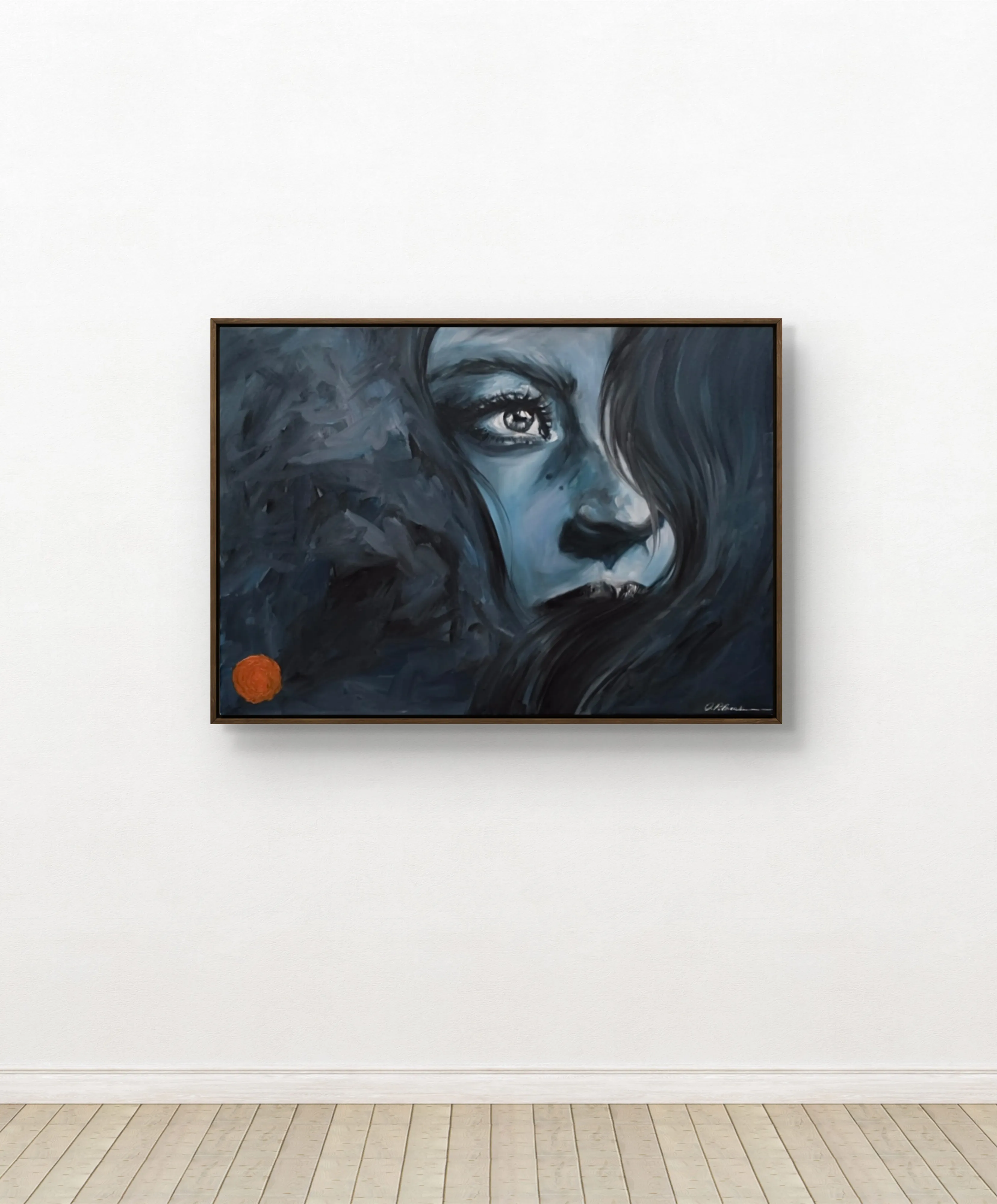 Зображення "« SIGN »" від Оксана Польняк, розмір: 50x70 cm, матеріали: Олія, полотно, медіум: Живопис, місто: Ternopil, ціна: €290 Фото 1 з 3.