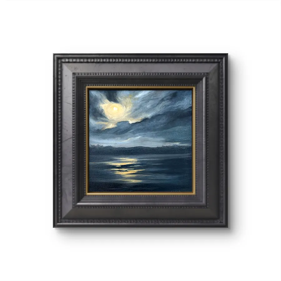 Зображення "« Lumen »" від Оксана Польняк, розмір: 20х20, матеріали: олія, полотно, медіум: Живопис, ціна: €60 Фото 1 з 5.