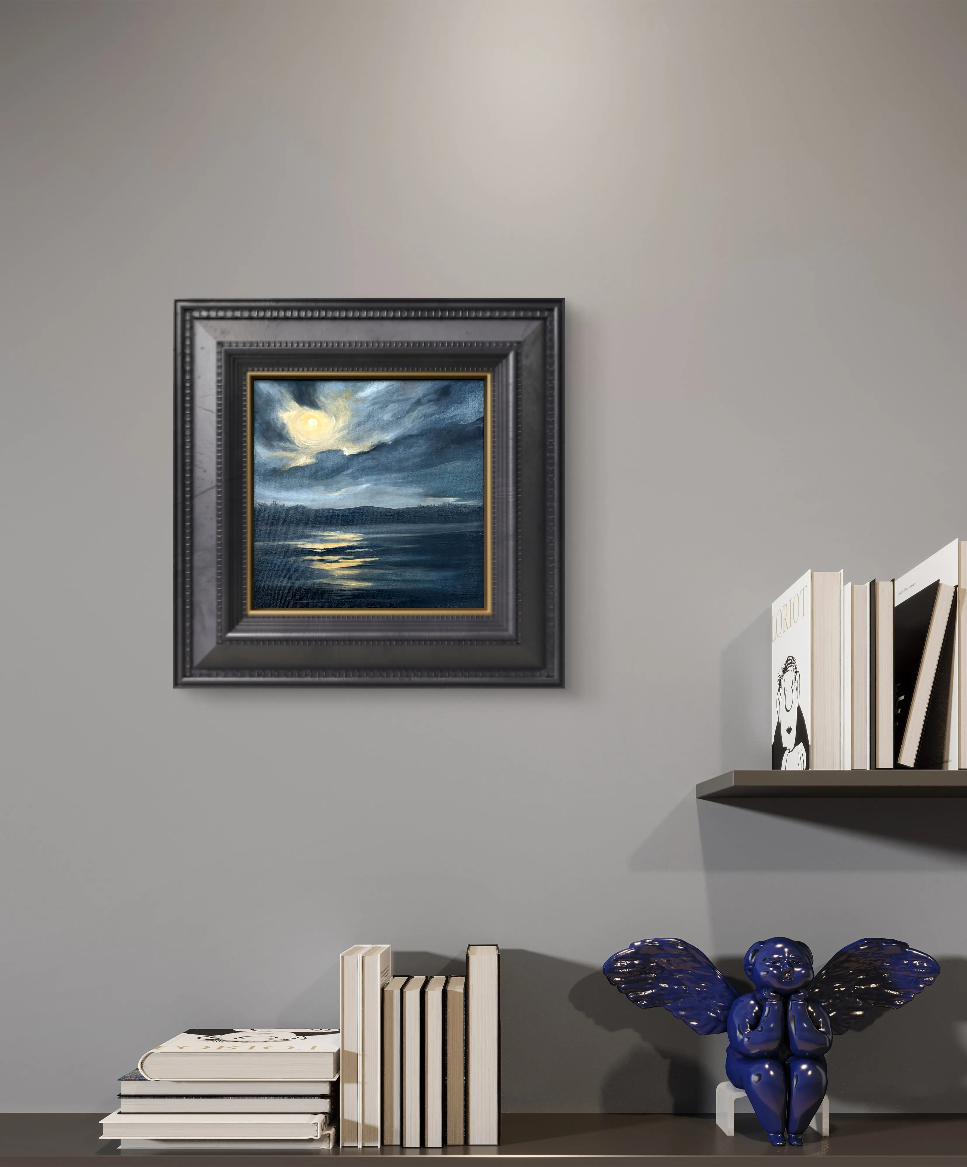 Зображення "« Lumen »" від Оксана Польняк, розмір: 20х20, матеріали: олія, полотно, медіум: Живопис, ціна: €60 Фото 3 з 5.