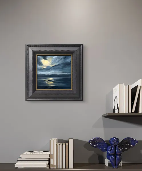 Зображення "« Lumen »" від Оксана Польняк, розмір: 20х20, матеріали: олія, полотно, медіум: Живопис, ціна: €60 Фото 3 з 5.