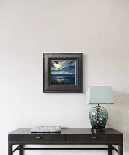 Зображення "« Lumen »" від Оксана Польняк, розмір: 20х20, матеріали: олія, полотно, медіум: Живопис, ціна: €60 Фото 4 з 5.