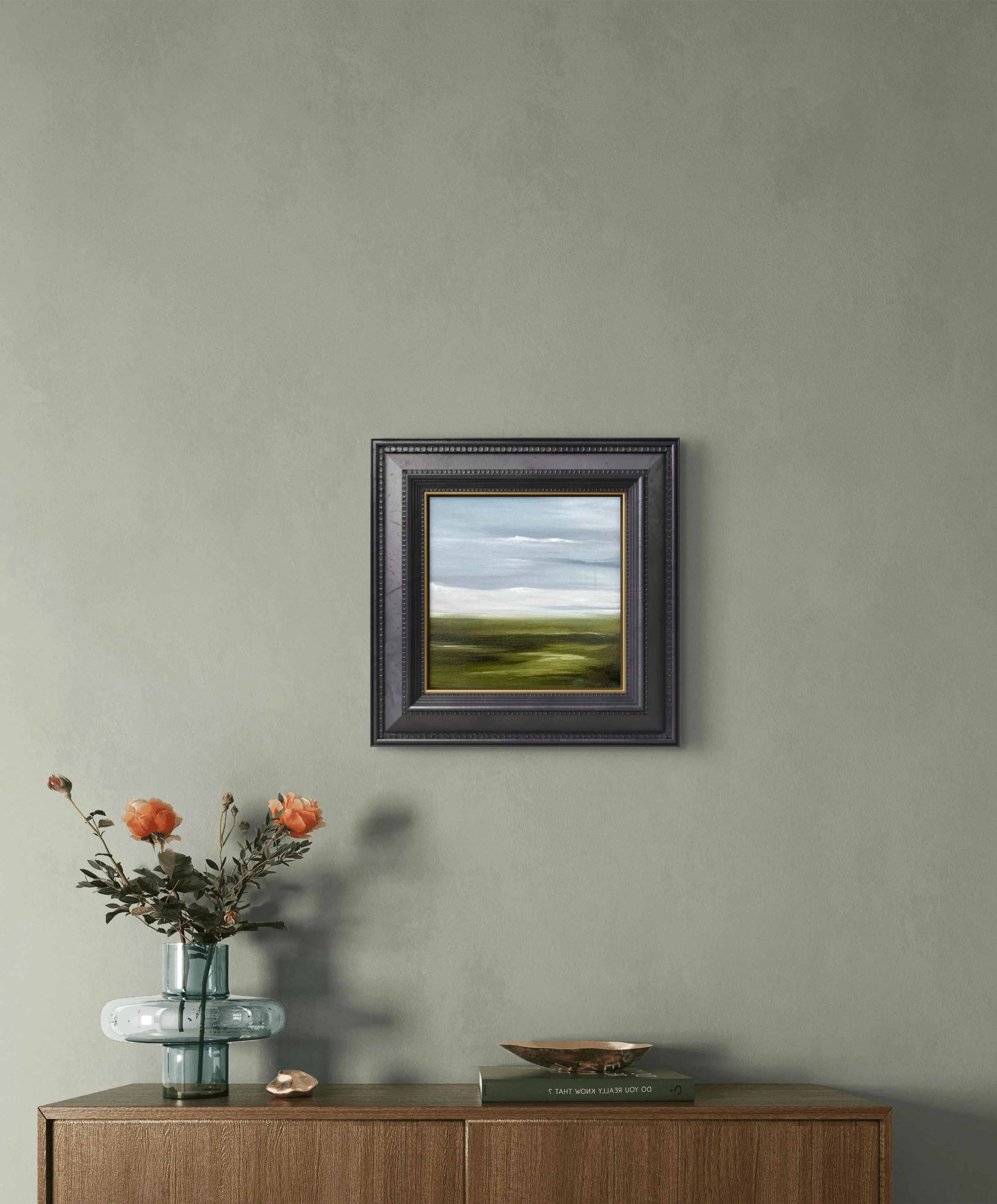 Зображення "« Air »" від Оксана Польняк, розмір: 20х20 см, матеріали: олія, полотно, медіум: Живопис, ціна: €60 Фото 4 з 4.