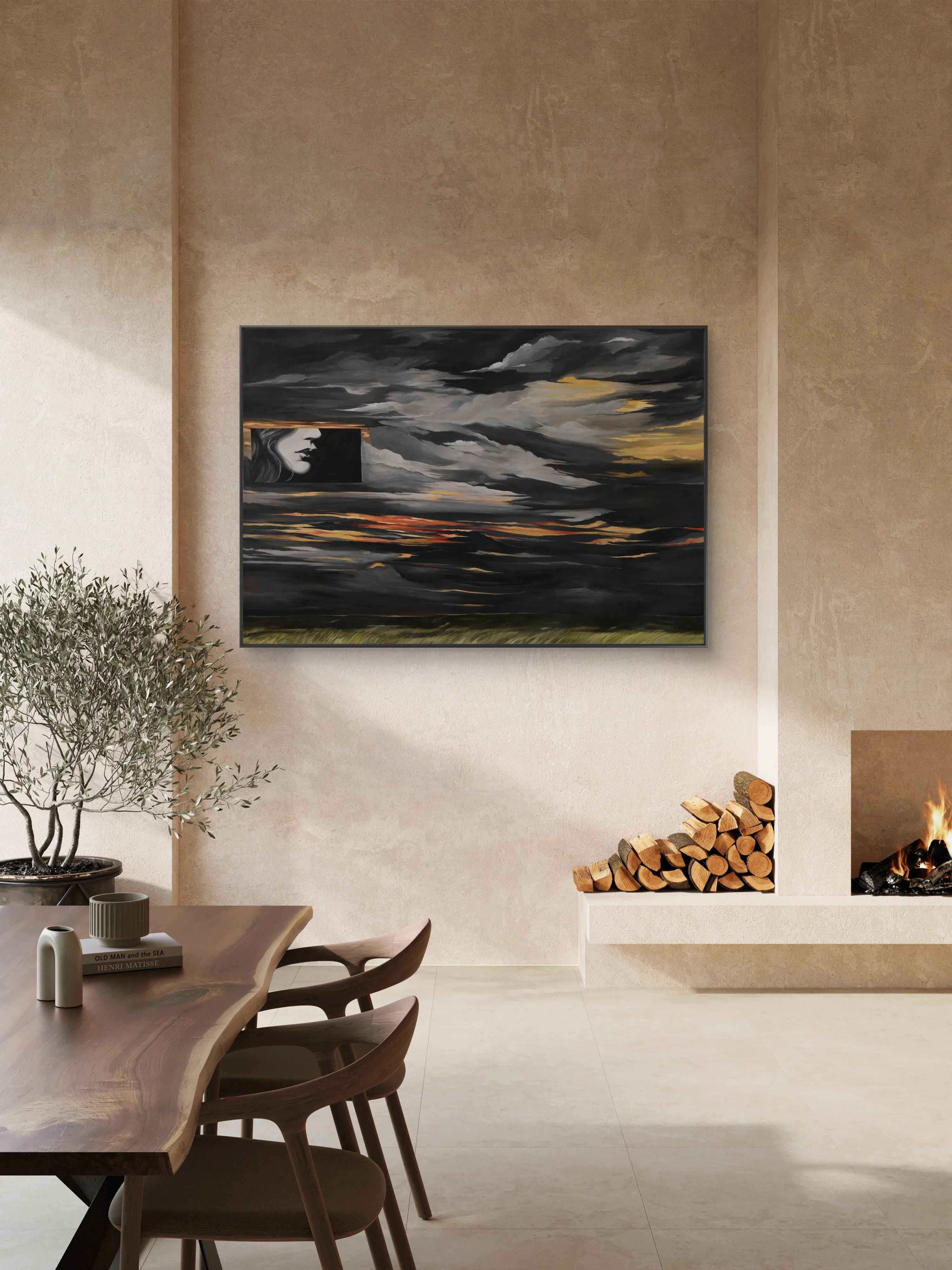 Зображення "« Dream »" від Оксана Польняк, розмір: 135х95 см, матеріали: Олія, полотно , місто: Тернопіль, ціна: €2000 Фото 3 з 3.