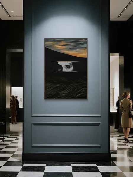 Зображення "« Soul »" від Оксана Польняк, розмір: 50 х 70 см, матеріали: Олія, полотно, медіум: Живопис, місто: Тернопіль, серія: Melanholy, ціна: €800 Фото 2 з 3.